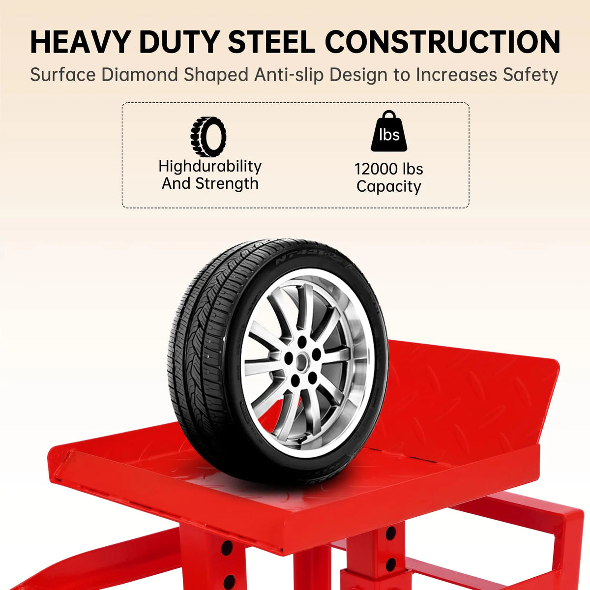 Garvee Heavy Duty Hydraulic Car Ramps For Vehicles Garage Repair