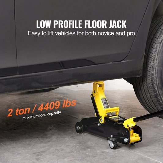 Succebuy Heavy Duty Low Profile Hydraulic Floor Jack