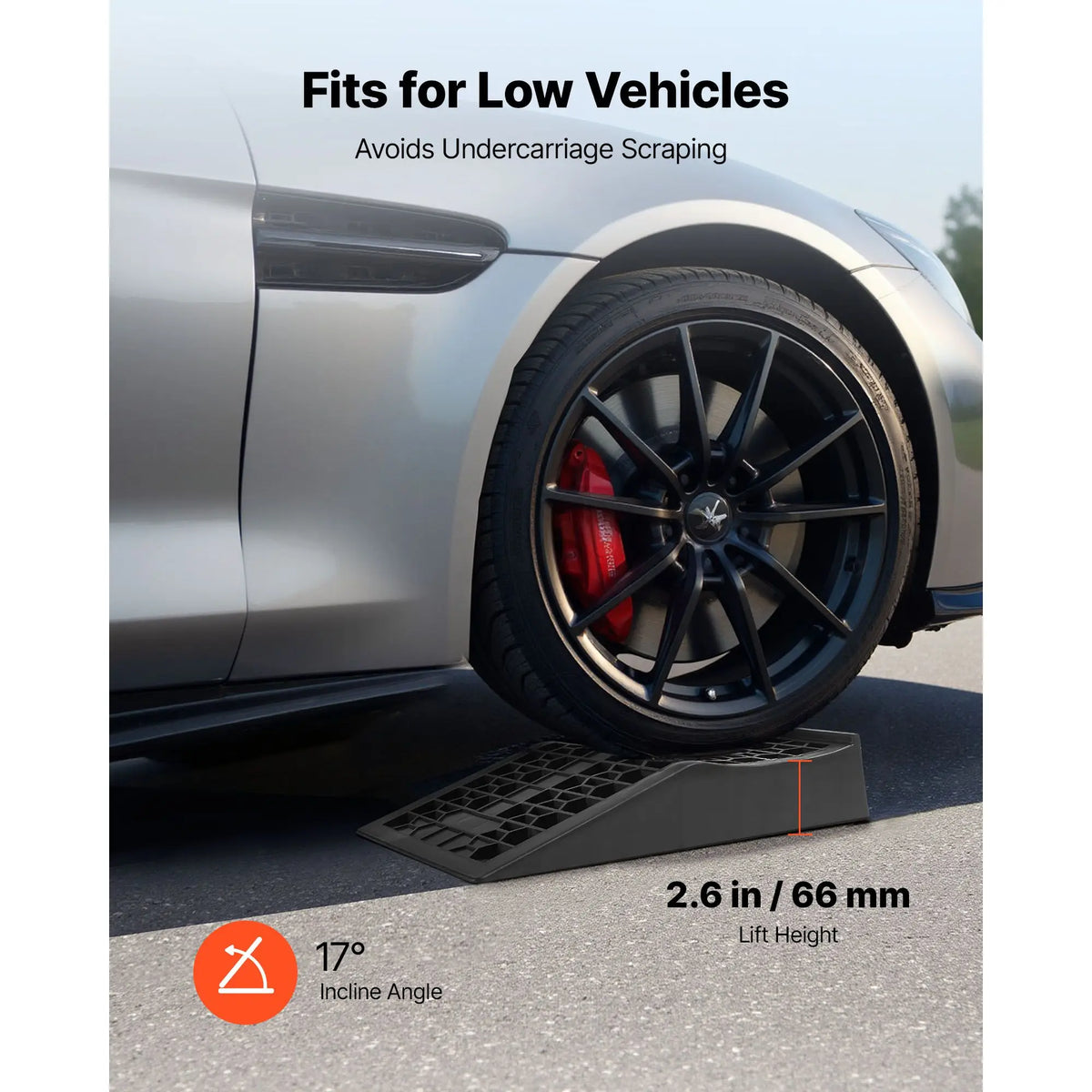 Portable Heavy Duty Car Service Ramps For Garage Use