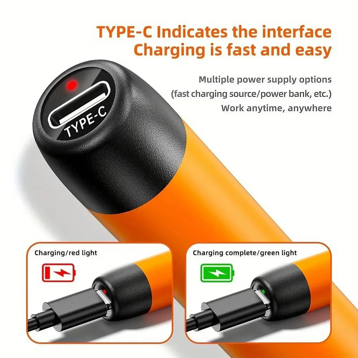 Rechargeable Mini Soldering Iron With Adjustable Temperature Led Display