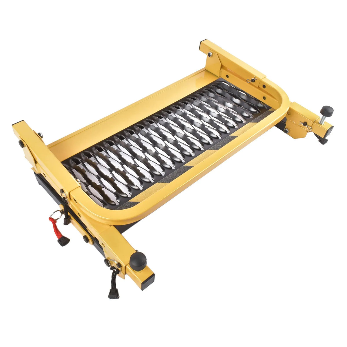 Adjustable Folding Alloy Steel Wheel Step For Truck Rv