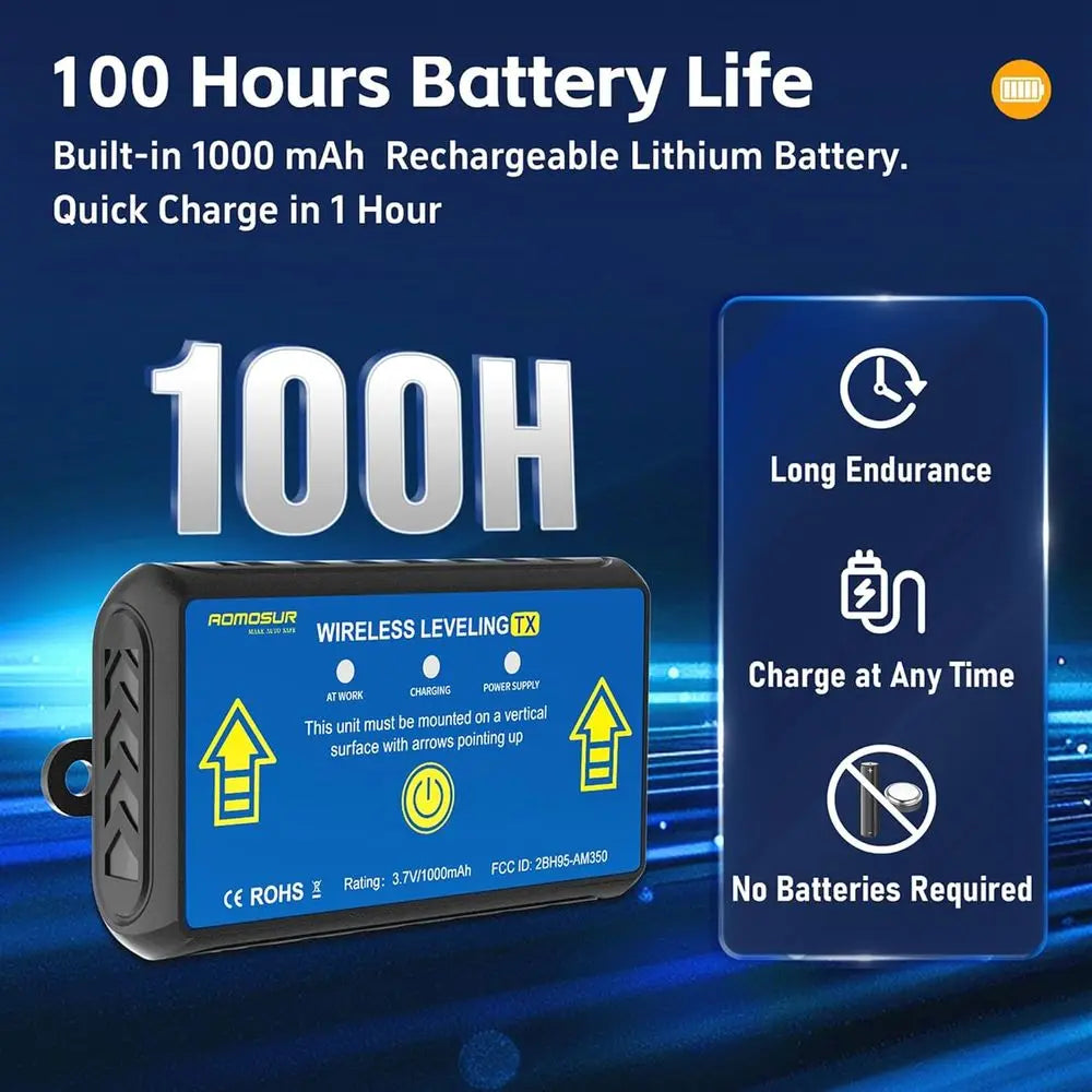 Smart RV Leveler With Digital Display And Long Range Indicator