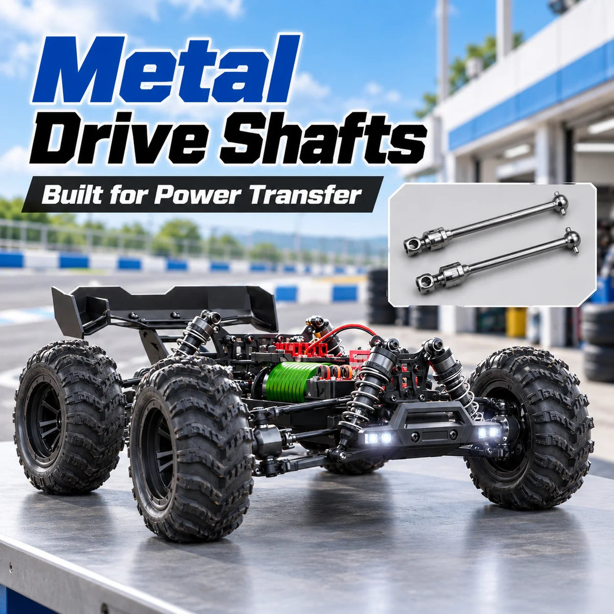 ZNLYRION 4WD Brushless Off Road Remote Control Monster Truck