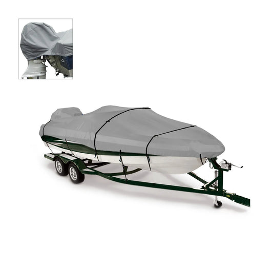 EliteShield Heavy Duty Trailerable Fishing Boat Cover