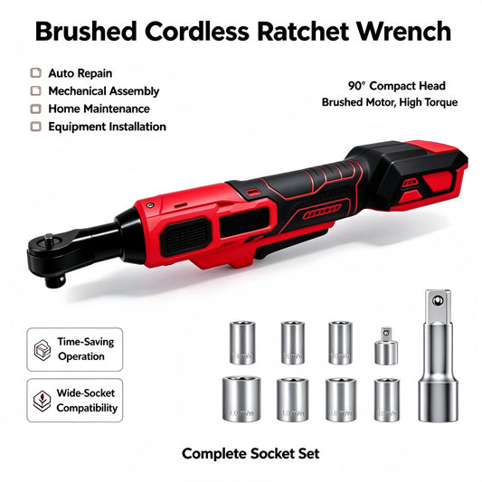 L1NXIXI Cordless Electric Ratchet Wrench Compatible With Milwaukee M18