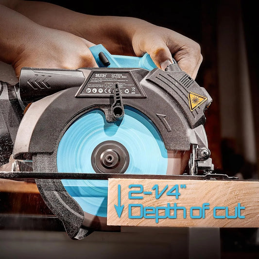 Seesii Cordless Electric Circular Saw For Wood Cutting