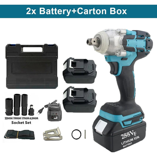 Magnitt Professional Brushless Cordless Impact Wrench Power Tool