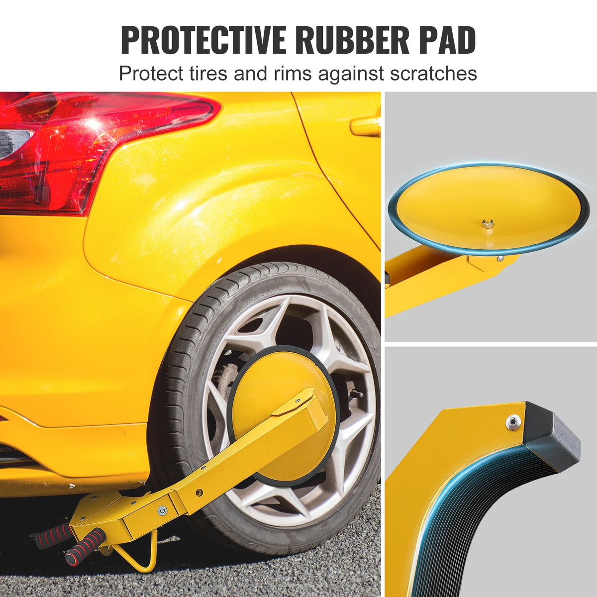 VEVOR Universal Adjustable Wheel Lock Clamp For RV And Cars