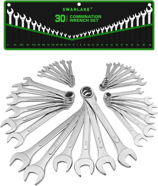 SWANLAKE Combination Wrench Set For Professional Automotive Repair