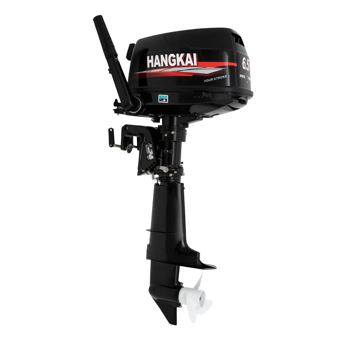 Bymaocar 6.5 Horsepower Gasoline Four Stroke Outboard Motor Short Shaft