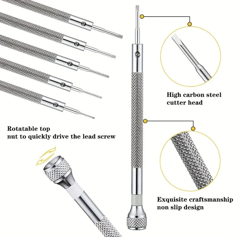 Professional Stainless Steel Precision Screwdriver Kit For Electronics Repair