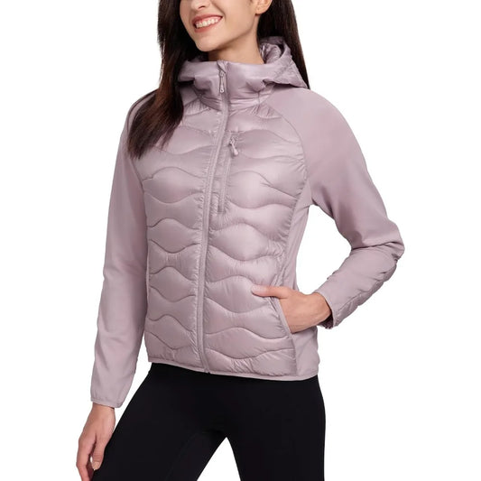 Pioneer Camp Women Packable Insulated Running Jacket