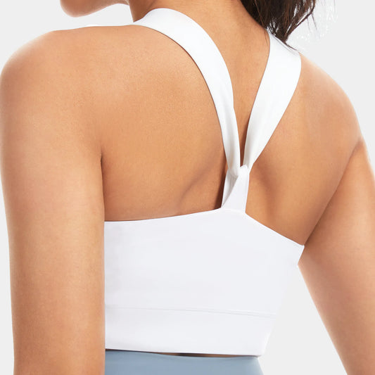 The Gym People Women V Crossback Support Performance Yoga Bra
