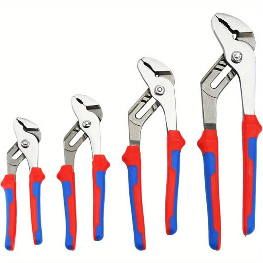 Professional Adjustable Tongue And Groove Pliers Set For Plumbing