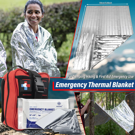 378-Piece Portable First Aid Kit for Home and Outdoors