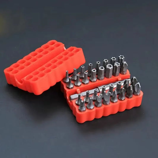 Professional Magnetic Security Bit Set With Quick Release Extension Tool