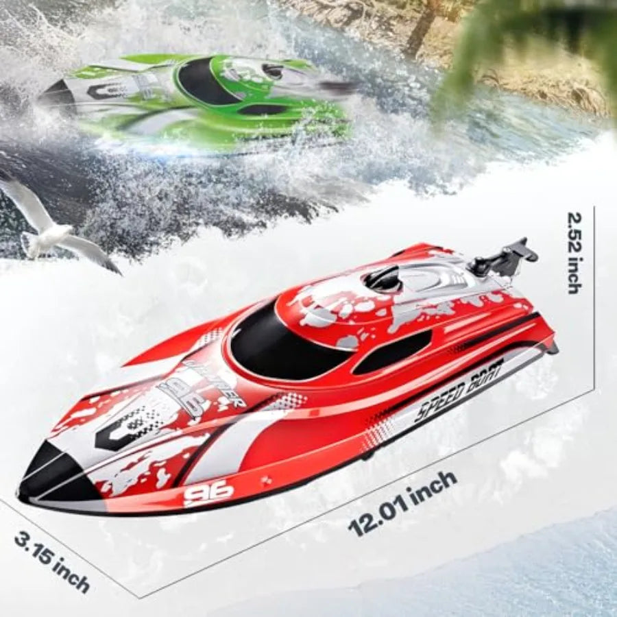 Remote Control Boat Toy Featuring Cyber Truck Design And Motors