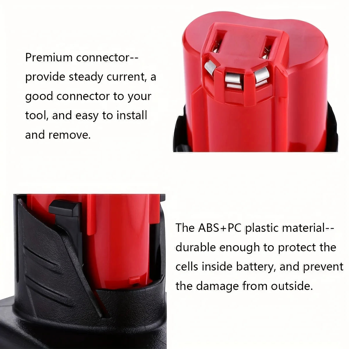 8.0Ah Replacement Battery for Milwaukee M12 12V Tools