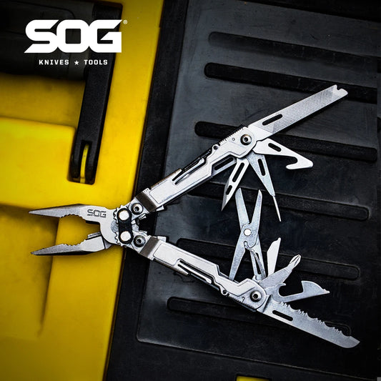 SOG PowerPint Multifunctional Stainless Steel Compact EDC Hand Tool