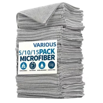 Soft Absorbent Polyester Cleaning Cloths For Home And Auto Care