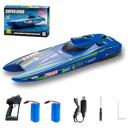 OLOEY High Speed Brushless Remote Control Boat For Outdoor Watersports