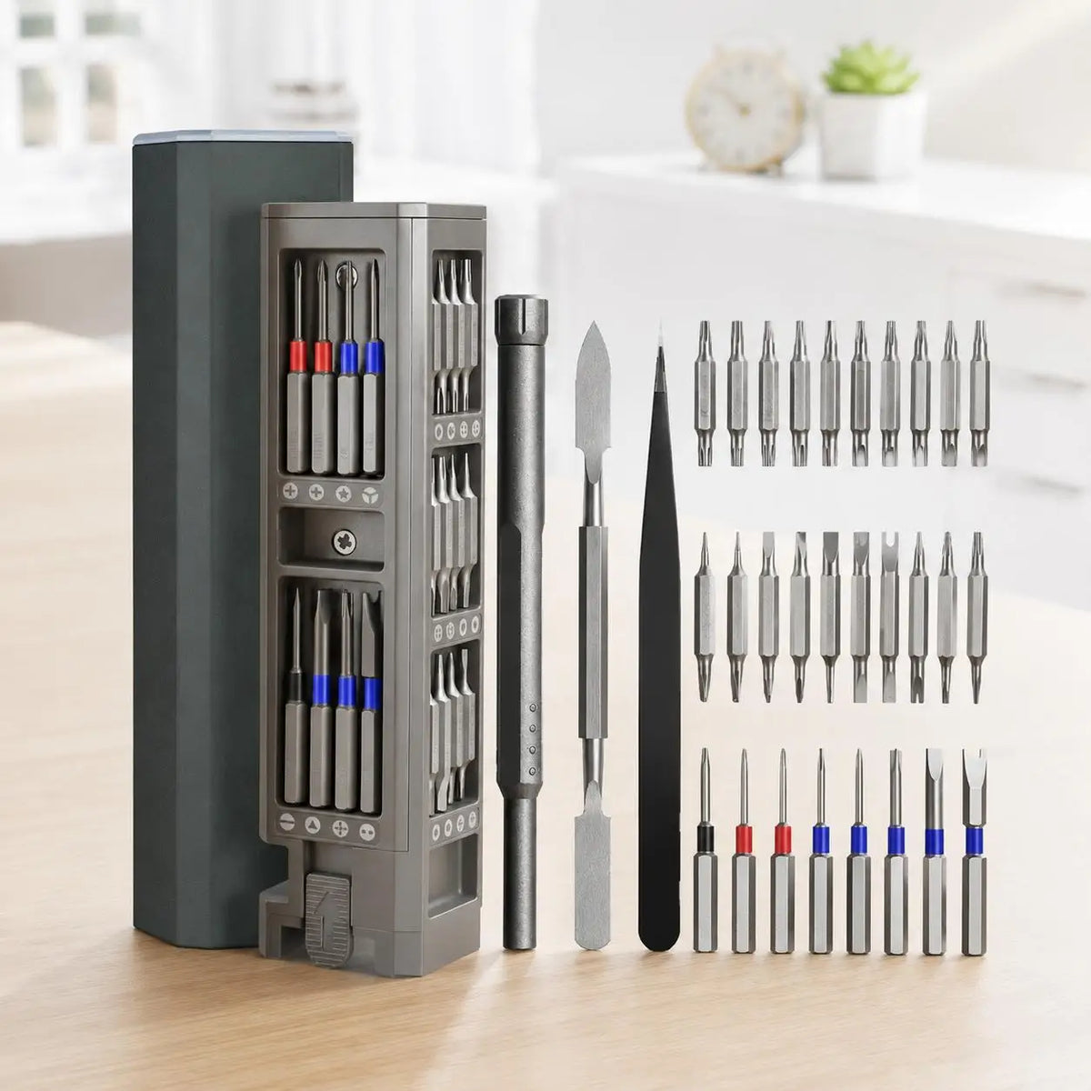 Stonego Precision Screwdriver Set Magnetic Portable Tool Kit With Case