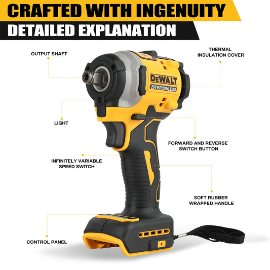 DeWalt DCF850 20V Max Brushless Cordless Impact Driver