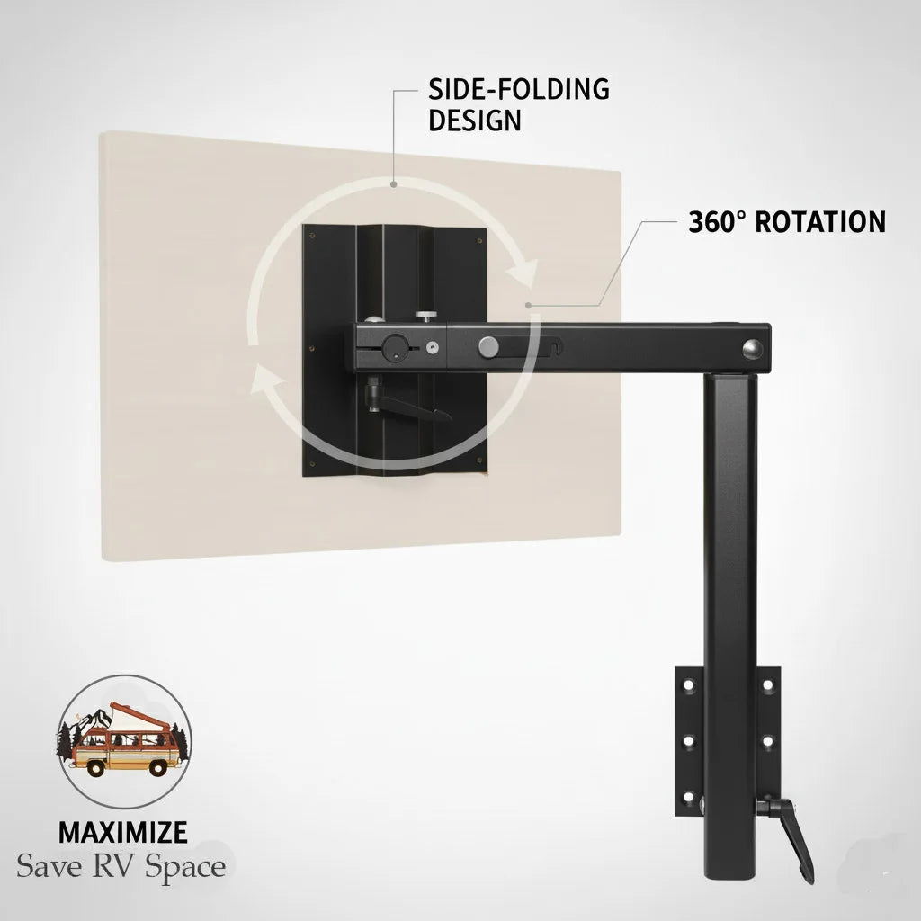 Wall Mounted Swivel Folding Table Leg For Boat Camper