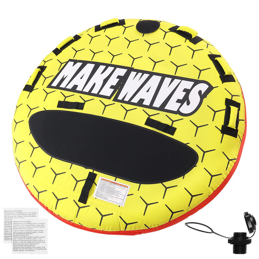 SucceBuy Premium Inflatable Towable Boat Tube For Water Sports