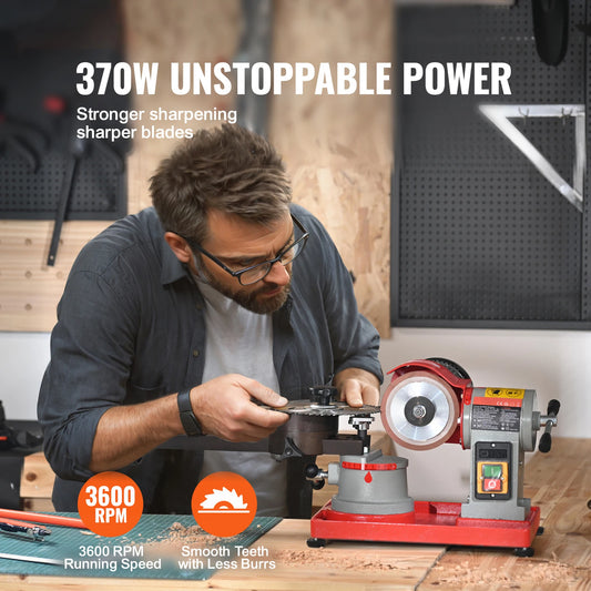 SucceBuy Circular Saw Blade Sharpening Machine 370W