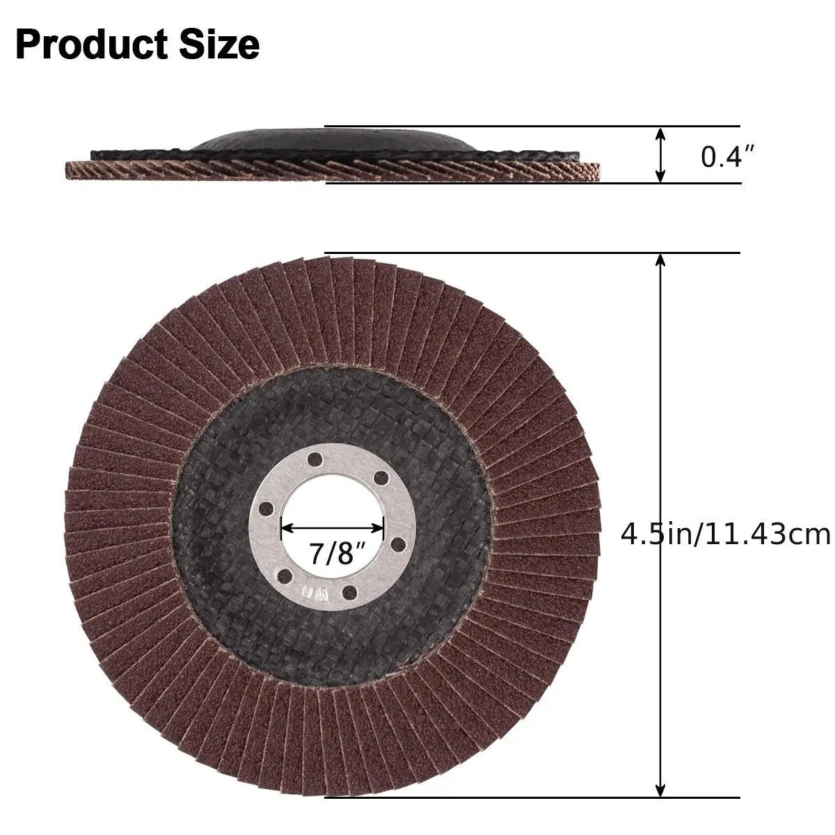 Silicon Carbide Sanding Discs For Angle Grinder Applications
