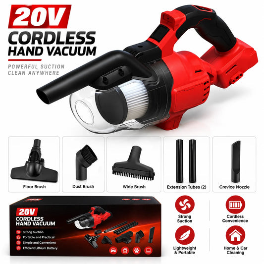 M18 20V Cordless Compact Vacuum 0882-20 Bare Tool HEPA Handheld Dry Only Jobsite Debris Cleaner For Milwaukee Tools Workshop Car Interior Pet Hair