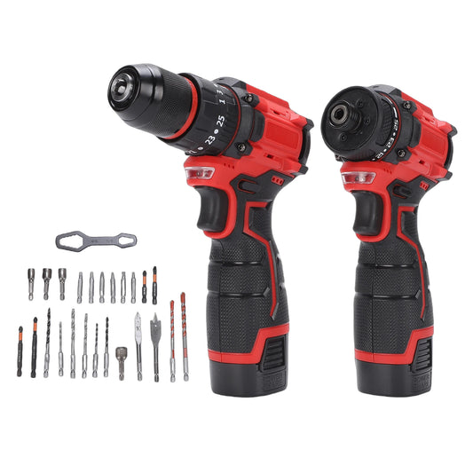 Meterk 16.8V Brushless Cordless Drill And Driver Power Kit