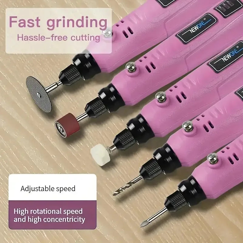 Newone Mini Cordless Rotary Tool Kit With Variable Speed Control