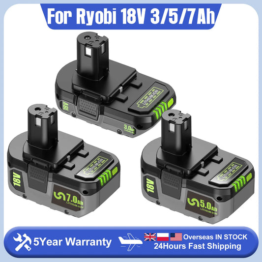 Dreamdash 18V Battery For Ryobi One Plus Power Tools