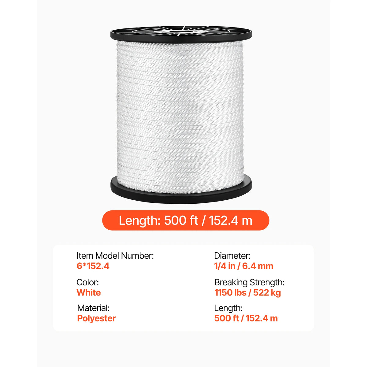 SucceBuy Premium Polyester Rope For Marine And Industrial Use