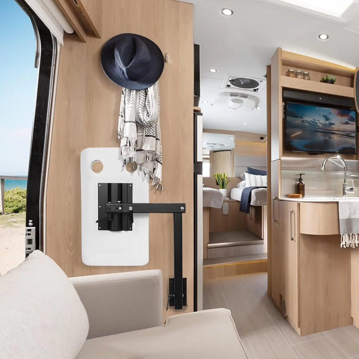 Wall Mounted Swivel Folding Table Leg For Boat Camper