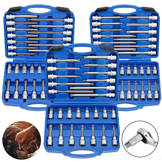 Extended Torx Socket Sleeve Extension Driver Bit Tool Kit