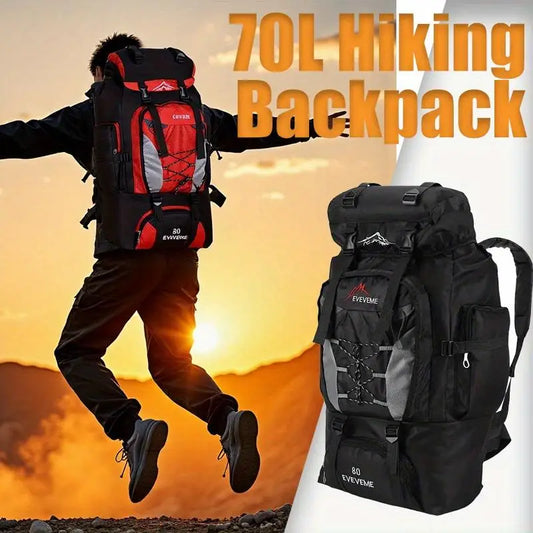 Outdoor Nylon Sports Backpack For Hiking Camping And Travel