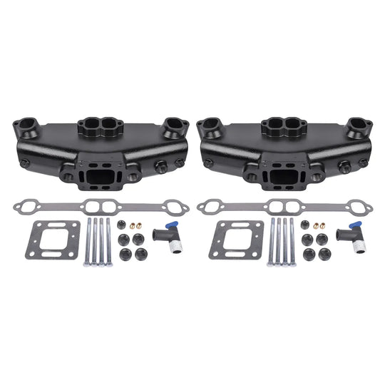 Marine Exhaust Manifold Pair Compatible With GM Chevrolet Engines