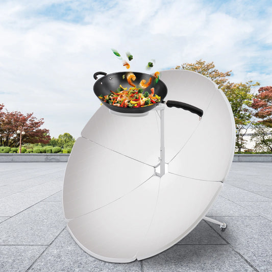 Durable Parabolic Solar Cooker For Outdoor Camping Adventures