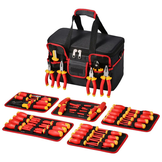 Professional 1000V Insulated Electrician Screwdriver Set With Magnetic Tips