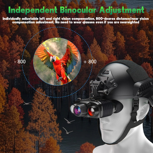 4K Night Vision Binoculars With 8X Zoom For 600M Range