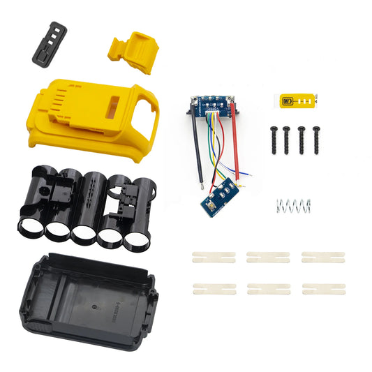 Lithium Ion Battery Shell Replacement Case For DeWalt Power Tools