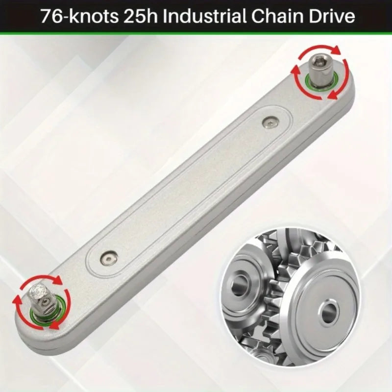 Ergonomic Extension Wrench Tool For Auto And Home Repairs