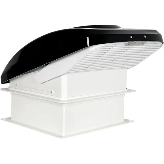 Manual RV Roof Vent Fan With Rain Shield Reversible Airflow