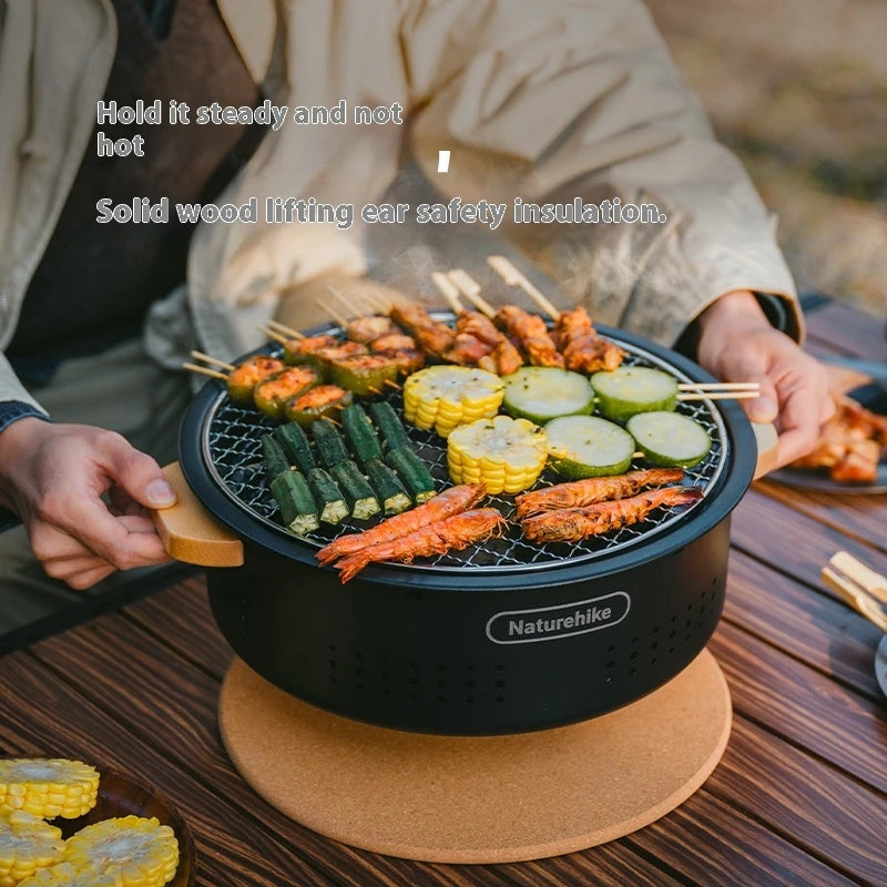 Naturehike Portable Charcoal Grill Stove For Outdoor Camping