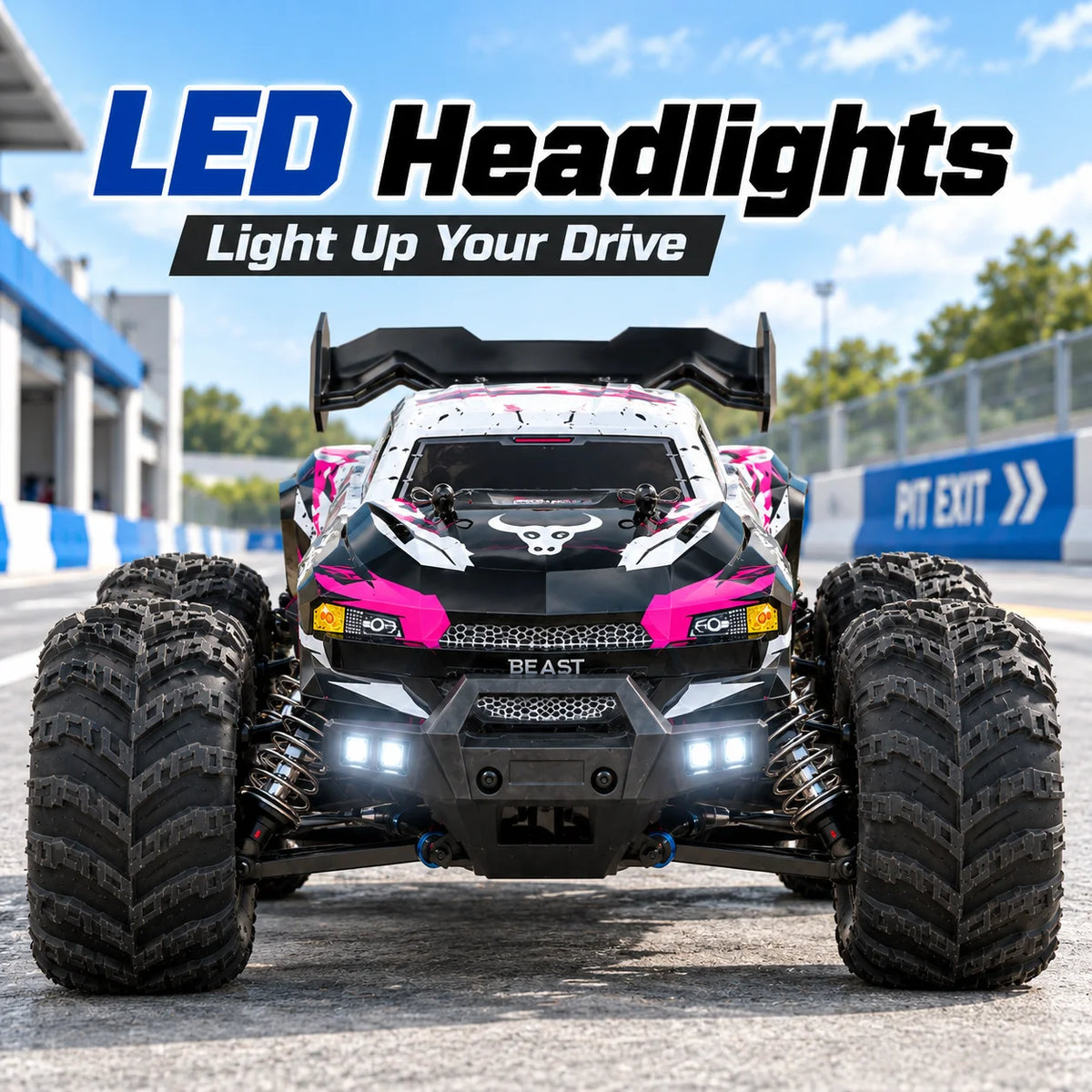 ZNLYRION 4WD Brushless Off Road Remote Control Monster Truck