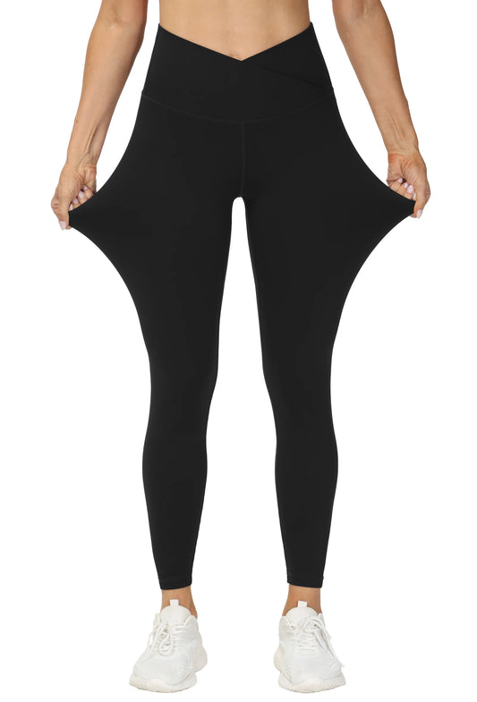 The Gym People High Waist Yoga Leggings With Tummy Control