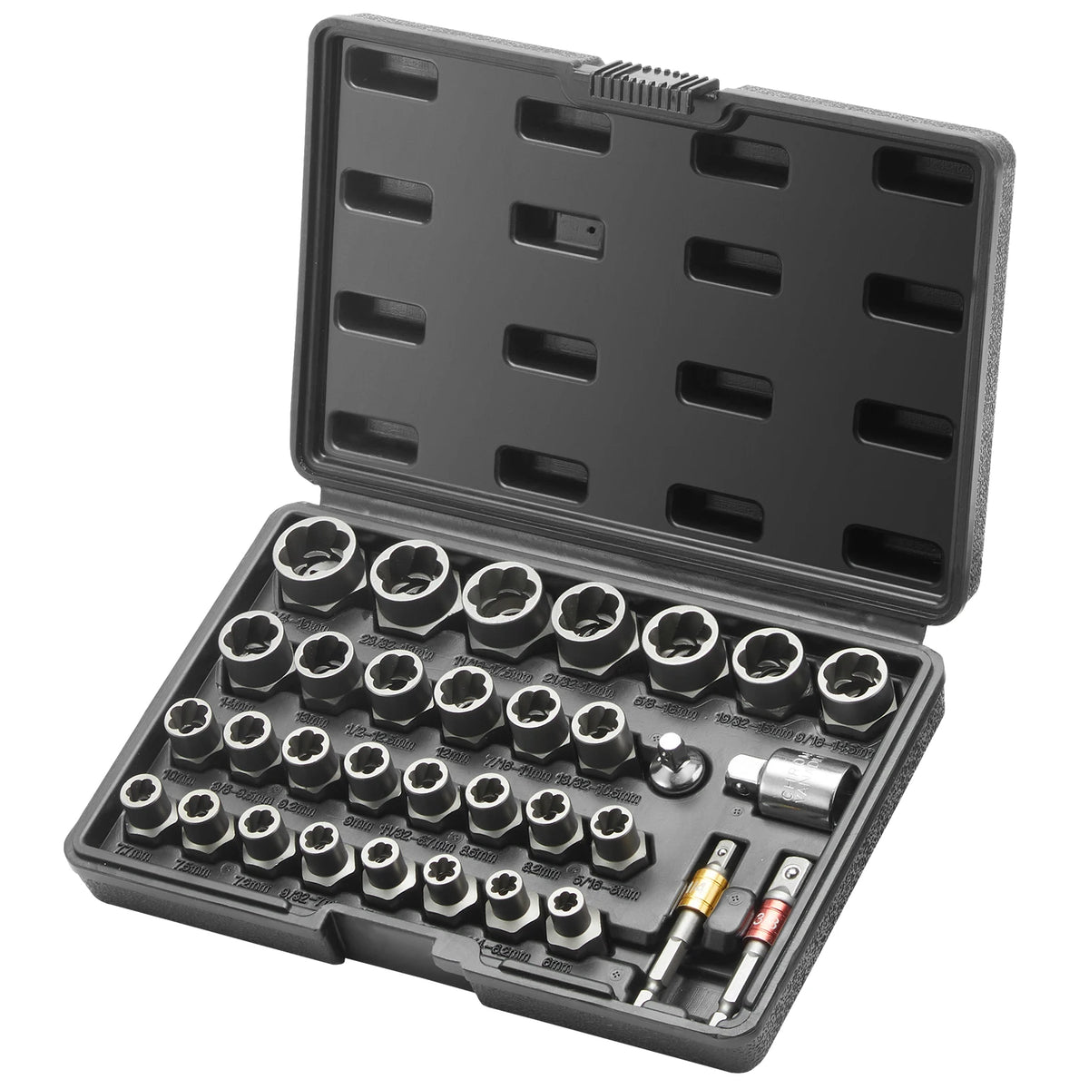 SucceBuy Professional Bolt Extractor Socket Set For Stuck Nuts